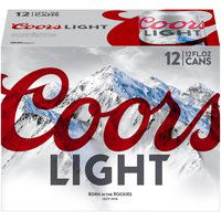 Coors Light 12 Pack - 12 oz Cans, 144 fl oz