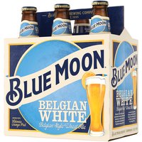 Blue Moon Belgian White Ale 6 Pack, 12 oz Bottles, 72 fl oz, 72 Fluid ounce