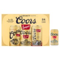 Coors Golden Banquet Beer, 24 count, 12 fl oz