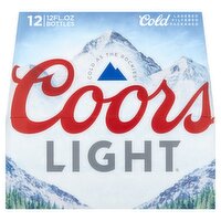 Coors Light Beer, 12 fl oz