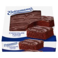 Entenmann's Chocolate Fudge Iced Cake, 3 oz