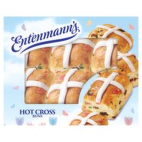 Entenmann's Hot Cross Buns, 15 oz, 15 Ounce