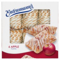 Entenmann's Apple Puffs, 6 count, 1 lb 3 oz