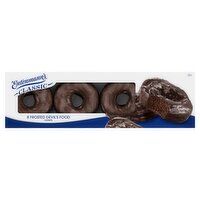 Entenmann's Classic Frosted Devil's Food Donuts, 8 count, 1 lb 1.5 oz, 17.5 Ounce