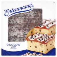 Entenmann's Chocolate Chip Iced Cake, 1 lb 3 oz, 19 Ounce