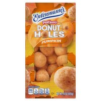 Entenmann's Pop'ems Pumpkin Donut Holes, 15 oz, 15 Ounce