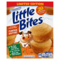 Entenmann's Little Bites Seasonal Favorites Pumpkin Muffins, Limited Edition, 20 count, 8.25 oz, 8.25 Ounce