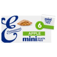 Entenmann's Mini Apple Snack Pies, 6 count, 12 oz, 12 Ounce