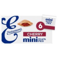 Entenmann's Mini Cherry Snack Pies, 6 count, 12 oz, 12 Ounce