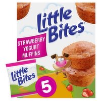 Entenmann's Little Bites Strawberry Yogurt Muffins, 5 count, 8.25 oz
