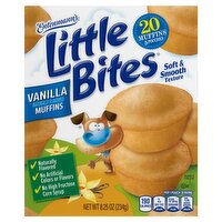 Entenmann's Little Bites Vanilla Muffins, 20 count, 8.25 oz, 8.25 Ounce