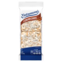 Entenmann's Crumb Cakes, 2 count, 4.1 oz