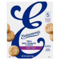Entenmann's Mini Soft Baked Party Cake Cookies, 30 count, 6.88 oz
