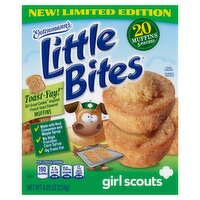 Entenmann's Little Bites Girl Scout French Toast Flavored Muffins Limited Edition, 20 count, 8.25 oz