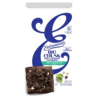 Entenmann's Mint Chocolate Flavored Big Chunk Soft Baked Cookies, 8 count, 8.6 oz, 8.6 Ounce