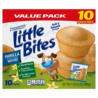 Entenmann's Little Bites Vanilla Muffins Value Pack, 10 count, 1 lb 0.5 oz