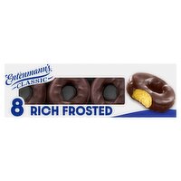 Entenmann's Classic Rich Frosted Donuts, 8 count, 15 oz