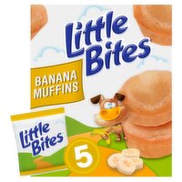 Little Bites Banana Muffins, 5 count, 7.5 oz