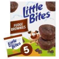 Little Bites Fudge Brownies, 5 count, 9 oz