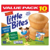 Little Bites Vanilla Muffins Value Pack, 10 count, 15 oz