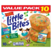 Little Bites Party Cake Muffins Value Pack, 10 count, 15 oz