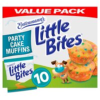Little Bites Party Cake Muffins Value Pack, 10 count, 15 oz