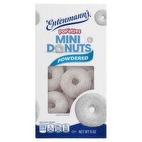 Entenmann's Pop'ettes Powdered Mini Donuts, 9 oz