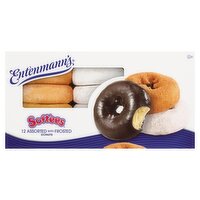 Entenmann's Soft'ees Assorted with Frosted Donuts, 12 count, 1 lb 2.5 oz