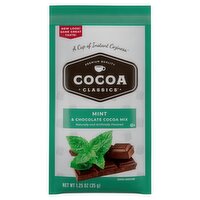 Cocoa Classics Mint & Chocolate Cocoa Mix, 1.25 oz, 1.25 Ounce