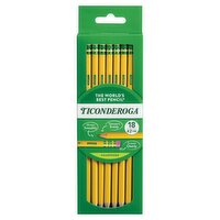 Ticonderoga #2 HB Sharpened Pencil, 18 count