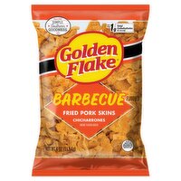 Golden Flake Barbecue Flavored Chicharrones Fried Pork Skins, 4 oz, 4 Ounce