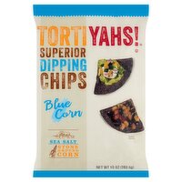 Tortiyahs! Blue Corn Superior Dipping Chips, 10 oz, 10 Ounce