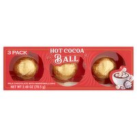 Albert's Hot Cocoa Ball Milk Chocolate with Marshmallows, 3 count, 2.48 oz