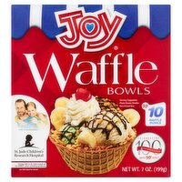 Joy Waffle Bowls, 10 count, 7 oz, 7 Ounce