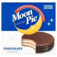 Moon Pie Chocolate Double Decker, 8 count, 22 oz, 22 Ounce