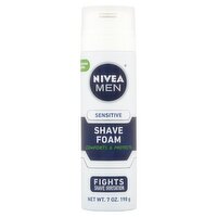 Nivea Men Sensitive Shave Foam, 7 oz