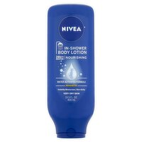 Nivea Very Dry Skin Nourishing Almond Oil In-Shower Body Lotion, 13.5 fl oz, 13.5 Fluid ounce