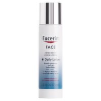 Eucerin Face Immersive Hydration Broad Spectrum Sunscreen Daily Lotion, SPF 30, 2.5 fl oz