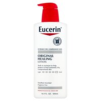 Eucerin Original Healing Lotion, 16.9 fl oz, 16.9 Fluid ounce