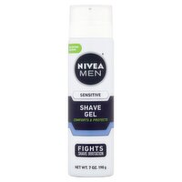 Nivea Men Sensitive Shaving Gel, 7 oz