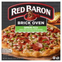 Red Baron Brick Oven Crust Supreme Pizza, 18.64 oz