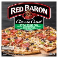 Red Baron Classic Crust Special Deluxe Pizza, 22.95 oz, 22.95 Ounce