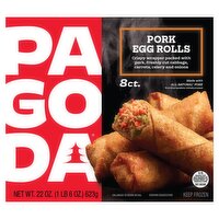 Pagoda Pork Egg Rolls, 8 count, 22 oz