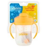 Dr Brown's Milestones 9 oz Baby's 1st Straw Cup, 6m+