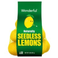 Wonderful Naturally Seedless Lemons, 2 lbs