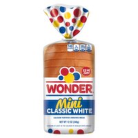 Wonder Mini Classic White Bread, 12 oz