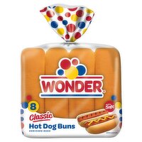 Wonder Classic Hot Dog Buns, 8 count, 13 oz