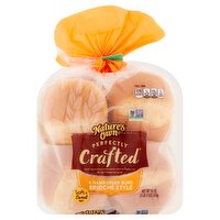 Nature's Own Perfectly Crafted Brioche Style Hamburger Buns, 8 count, 18 oz, 18 Ounce