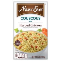 Near East Couscous Mix Herbed Chicken Flavor 5.7 Oz, 5.7 Ounce