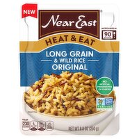 Near East Heat & Eat Original Long Grain & Wild Rice, 8.8 oz